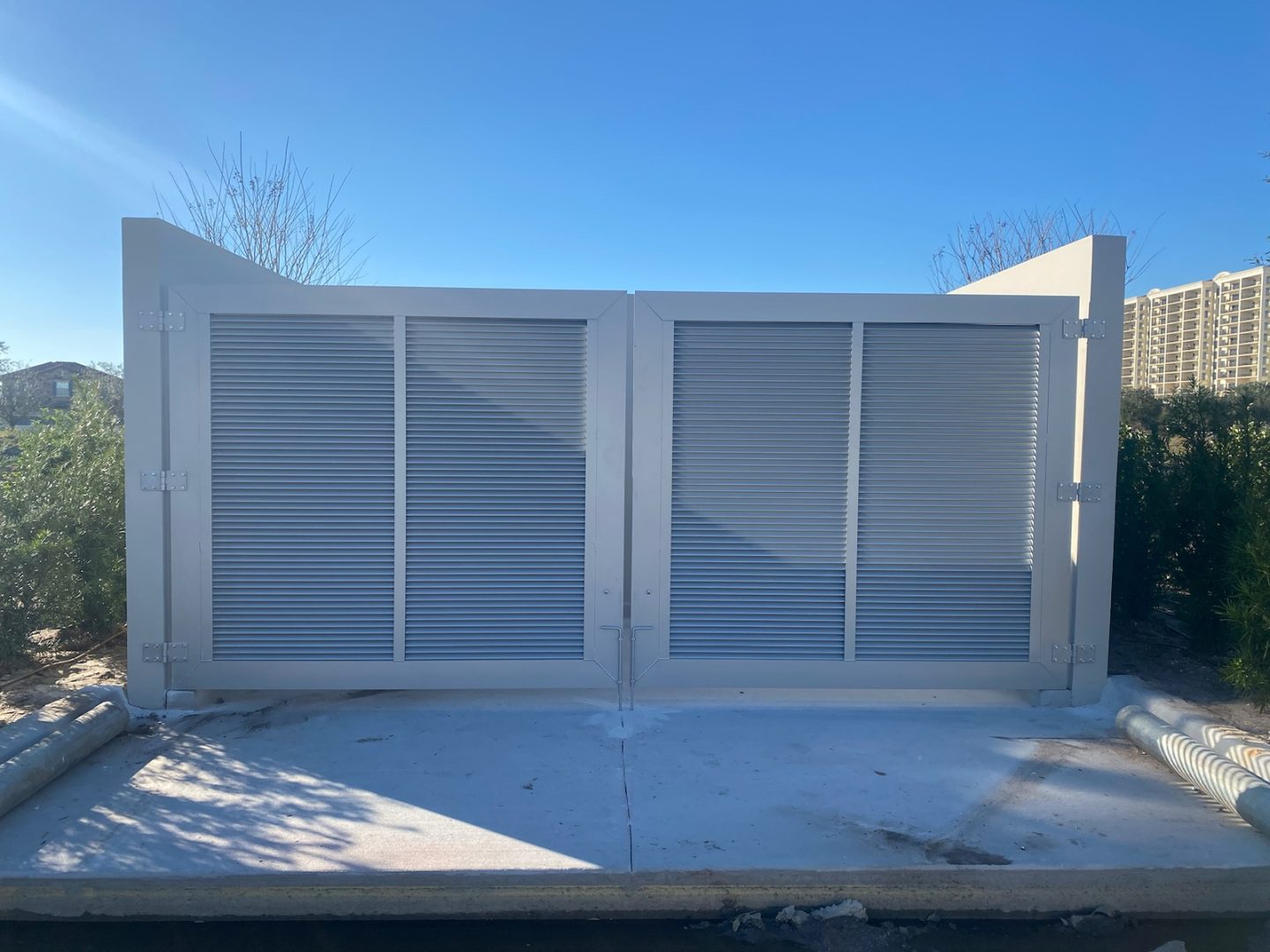 Dumpster Gates Holbrook Metal Fabrication