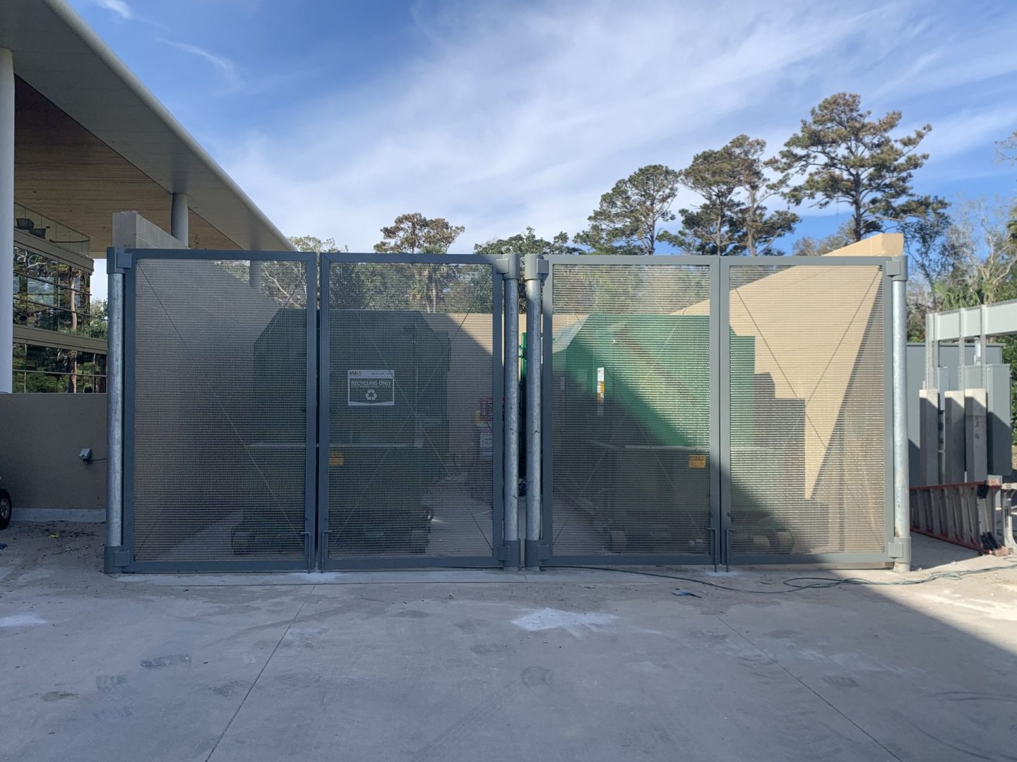 Dumpster Gates Holbrook Metal Fabrication