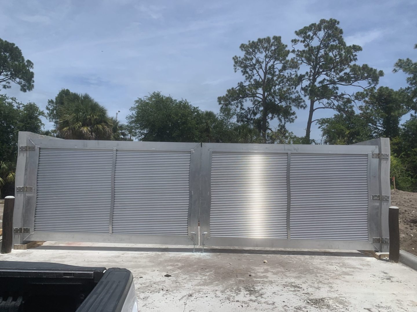 Dumpster Gates Holbrook Metal Fabrication